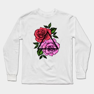 Sparkly Roses Long Sleeve T-Shirt